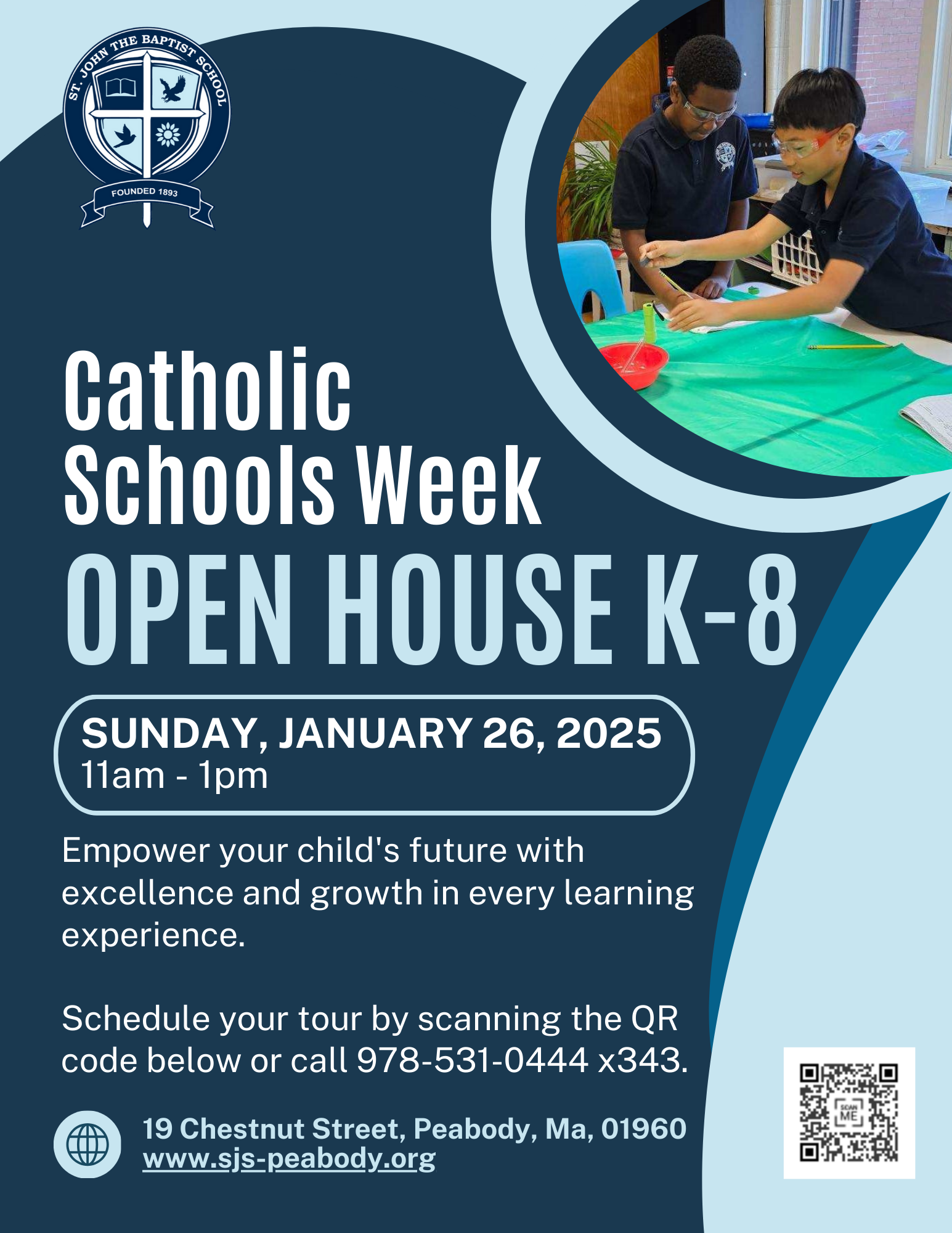 School Calendar St John the Baptist School